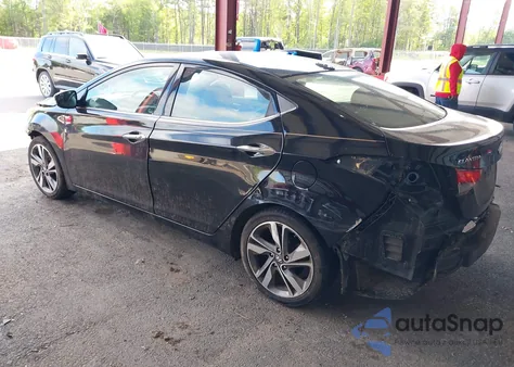 2015 Hyundai Elantra Limited from USA, damaged, VIN 5NPDH4AE7FH578264